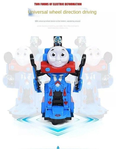Thomas Electric Robot Train Toys Music Light Walking Car for Kids - Bild 10 von 16