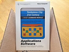 TOMBSTONE CITY - Texas Instruments TI 99/4a Computer System- NEW CASE FRESH
