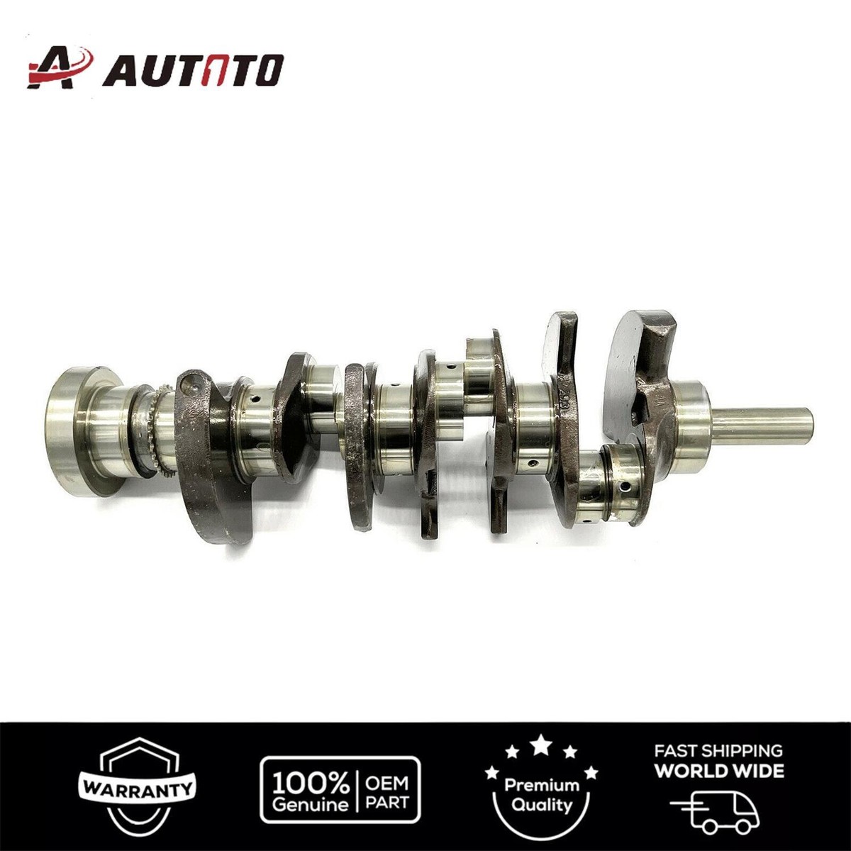 Crankshaft Replacement for Jaguar AJ126 3.0L Gas V6 Supercharged