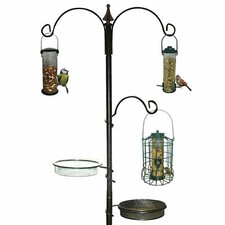 Traditional Bird Table Feeding Station Hanging Wooden Metal Garden Wild New