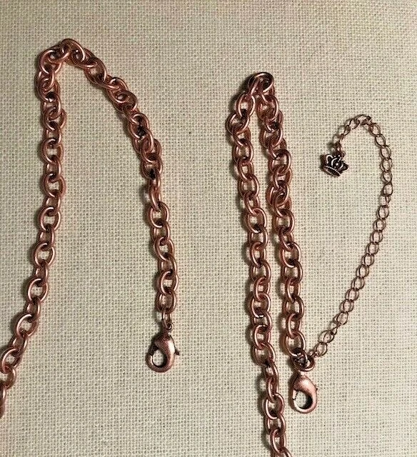 Collar Floral Cobre Premier Designs Joyería Bien Gastada 16" - 26.5" + 4" Foto 4 de 4