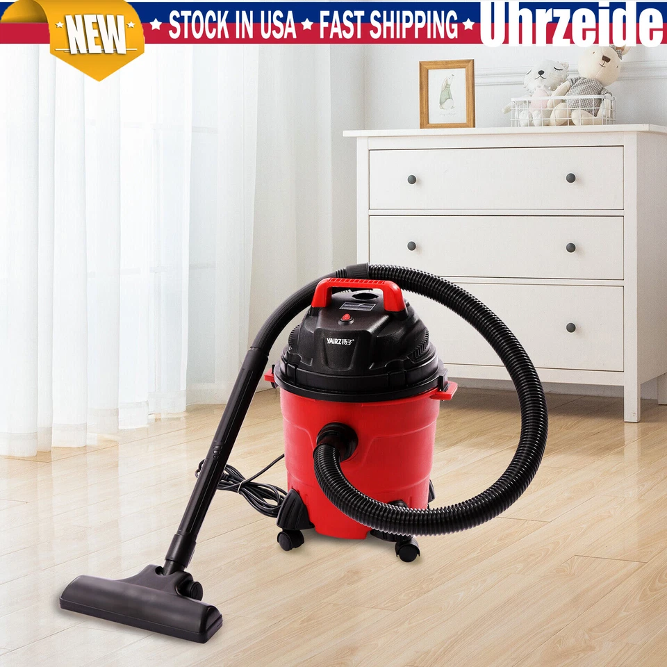 Manguera aspiradora en seco húmedo pequeña portátil para tienda liviana 4 galones Foto 4 de 4