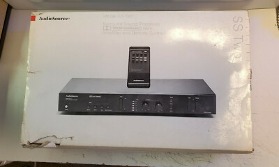 Audio Source Model SS Two Surround Sound Processor With Amplifier and Remote Con