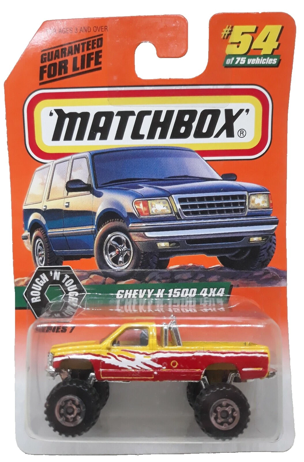 Matchbox Chevrolet Plastic Diecast Cars, Trucks & Vans