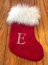 December Home CHRISTMAS STOCKING Small E * NEW * Ships N 24h