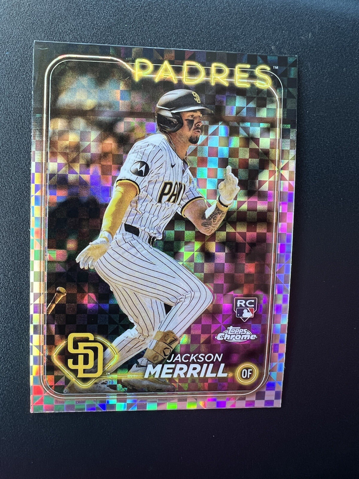 2024 Topps Chrome - X-Fractor #207 Jackson Merrill (RC) San Diego Padres