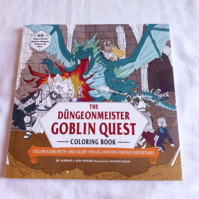 Düngeonmeister Goblin Quest Coloring Book : Follow Along Aldrich Taylor Bacus