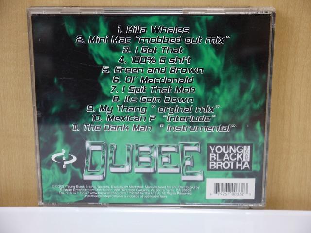 洋楽 DUBEE/100% G-Sh*T 洋楽 DUBEE/100% G-Sh*T Dubee aka Sugawolf – 100% G Sh#t