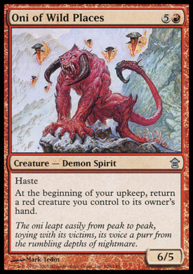 Magic the Gathering MTG Oni of Wild Places (108) Saviors of Kamigawa   LP