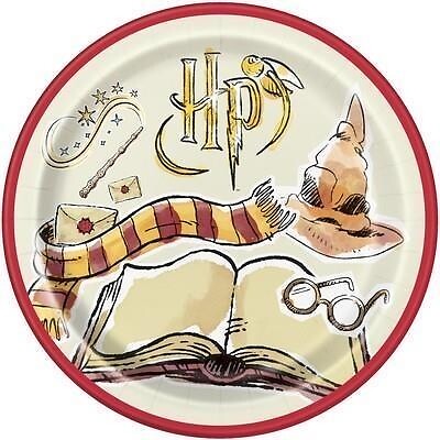Unique Party: 8 Harry Potter 9'' Plt -