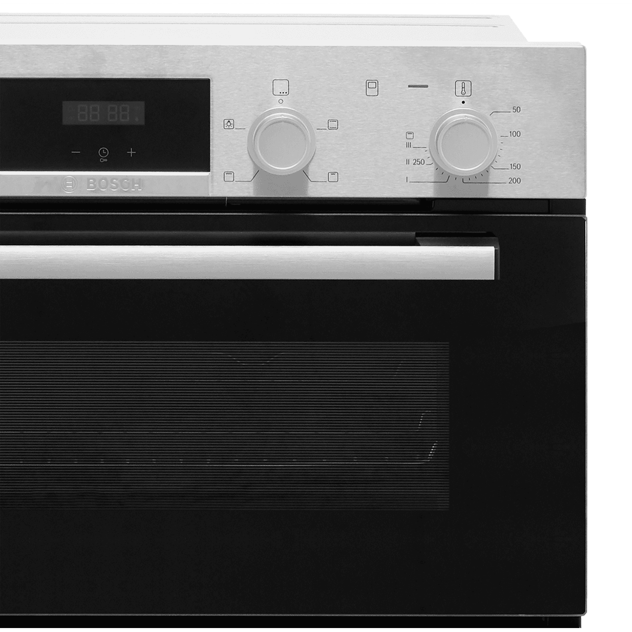 Bosch MHA133BR0B Built In 59cm Electric Double Oven Stainless Steel A/B