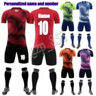Football Kids Boys Girls kit Shirt Sets Personalized Birthday Christmas Gift
