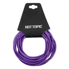 Hot Topic 12 Piece Purple Jelly Bracelet Set