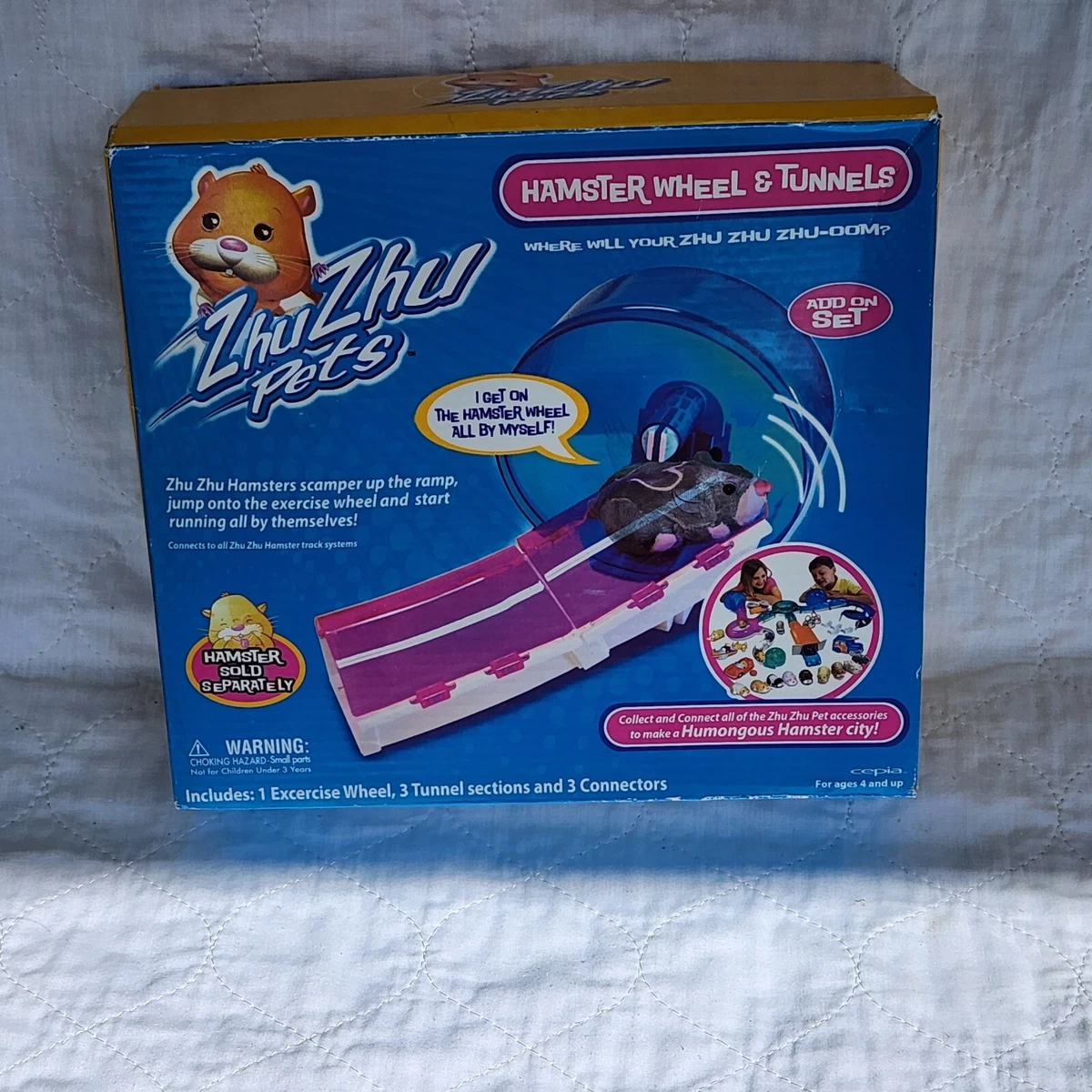 Zhu Zhu Pets Hamster Wheel and Tunnels barely used