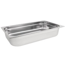 Gastronorm Pan 1/1 Full Size Bain Marie Pot Stainless Steel Choose Depth