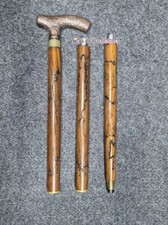 Antique Designer Head Handle Victorian Handmade Wooden Walking Stick Cane