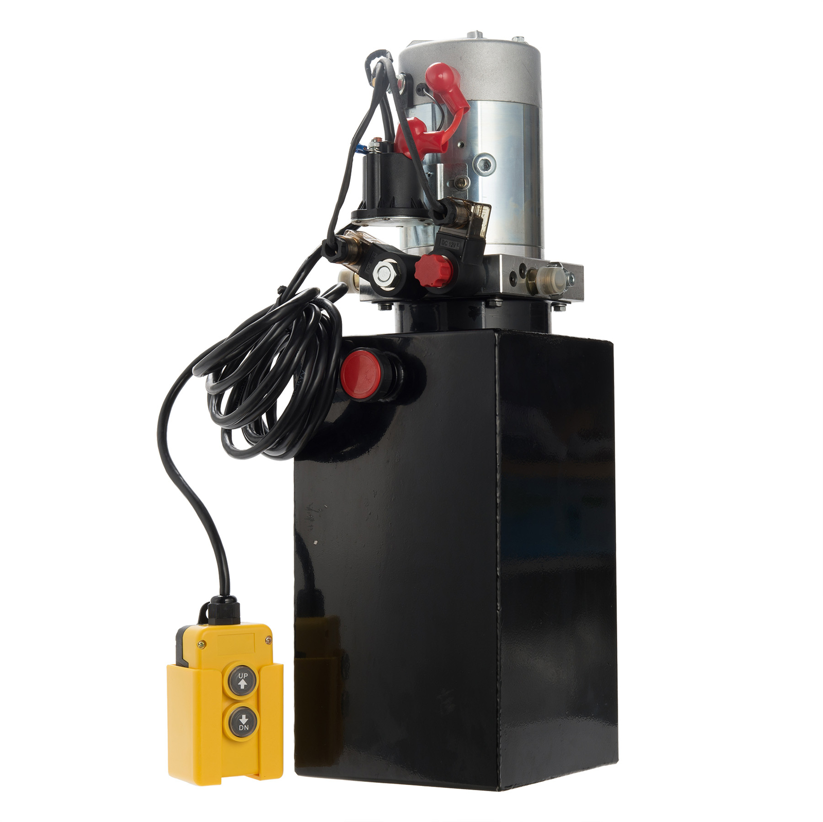 10 Quart Double Acting Hydraulic Pump 12V DC Dump Trailer Control Kit