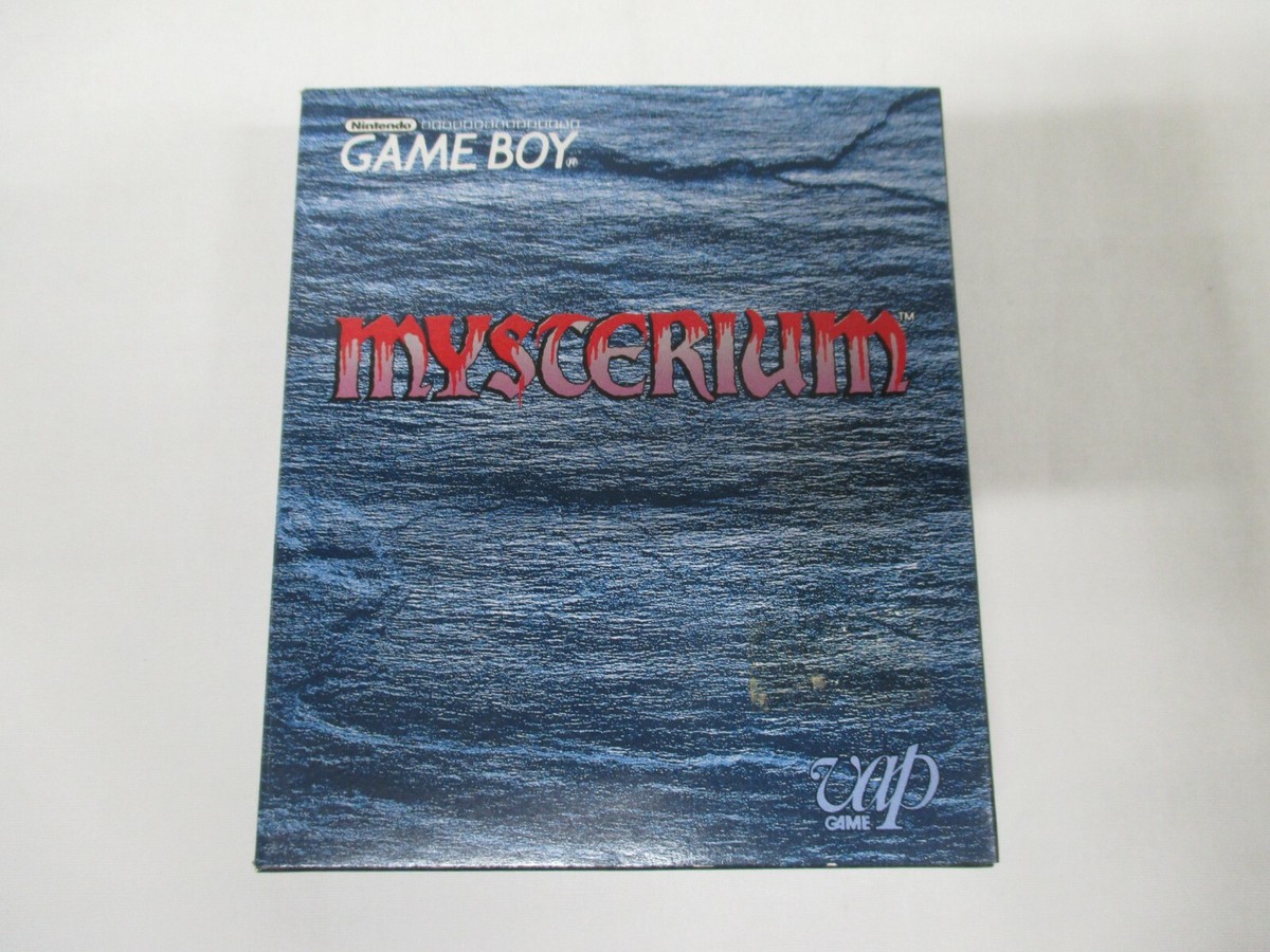 GB -- MYSTERIUM -- Box. Game Boy, JAPAN Game. 13537 | eBay
