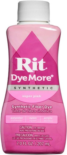 Rit DyeMore Liquid Dye, Super Pink 7-OunceRit DyeMore Liquid Dye Super Pink 7-Ou