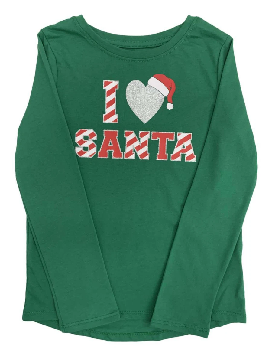 girls green long sleeve shirt
