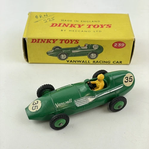 Vintage Boxed Dinky Toys 239 Vanwall Racing  Car
