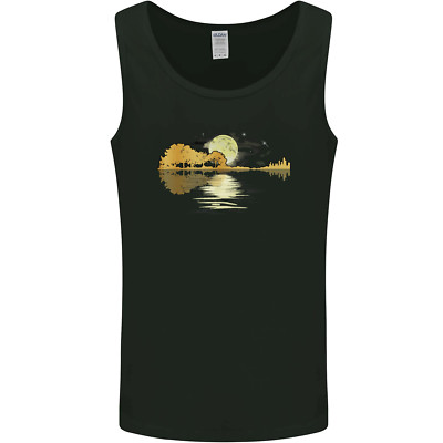Guitar Reflection Guitarist Bass Akustik Herren Weste Tank Top