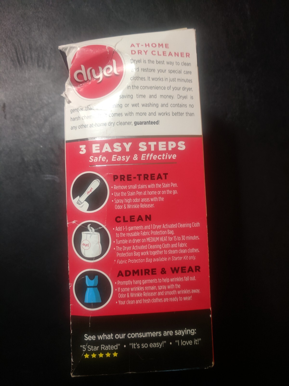 Dryel atHome Dry Cleaner Refill Kit 8 Loads 799228011263 eBay