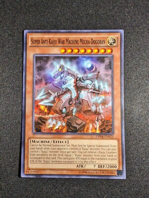 Yu-Gi-Oh! Super Anti-Kaiju War Machine Mecha-Dogoran OP04-EN021 Common NM