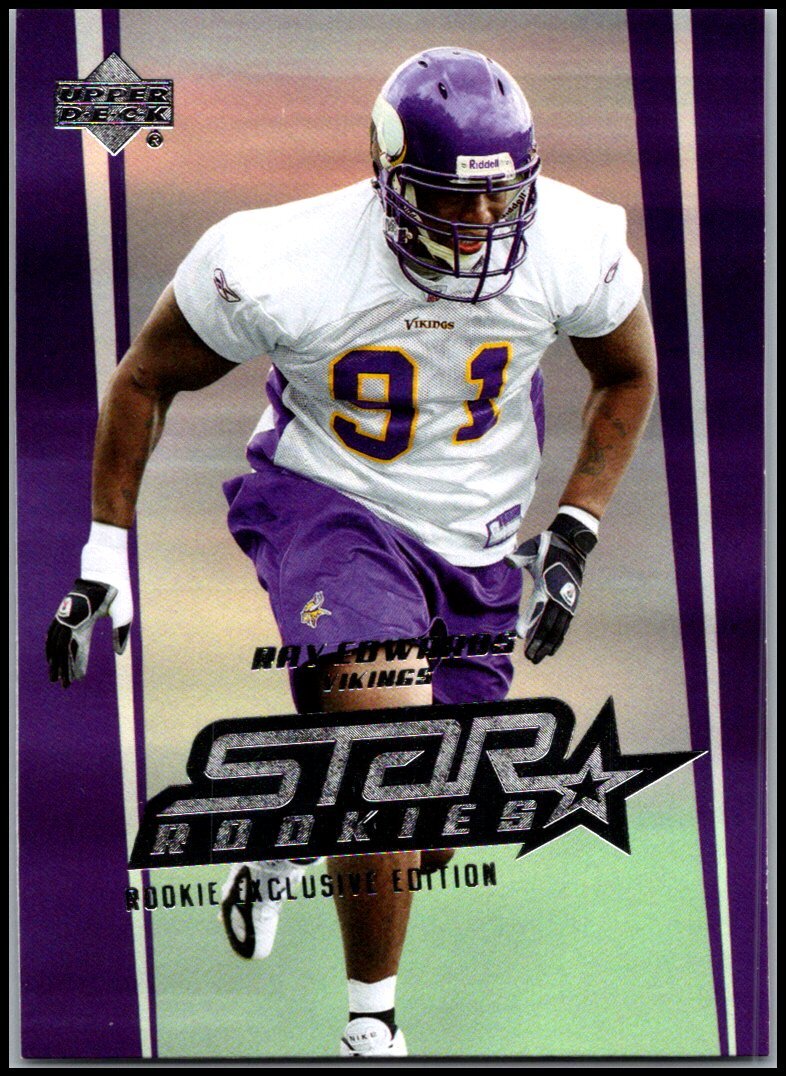 2006 UD Upper Deck #270 Ray Edwards - Exclusive Star Rookies FREE SHIPPING!