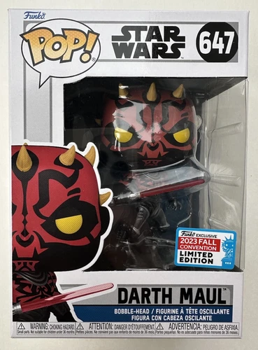 Funko Pop! Vinyl: Star Wars - Darth Maul #647 (NYCC) - Shared w/ Protector