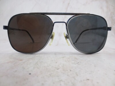 Menrad Malta Sunglasses Frame 417-088 Men's Brown Gunmetal Full Rim Aviator 140