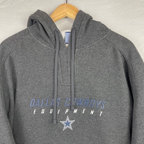 Vintage Dallas Cowboys Sweater Mens 2XL XXL Reebok Hoodie NFL Football Baggy Y2K - Picture 4 of 12