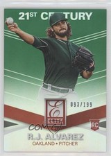 2015 Panini Elite 21st Century 93/199 RJ Alvarez #10 c7w