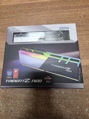 G.SKILL Trident Z Neo 32GB, 2x16GB DDR4 3600 CL16 RGB F4-3600C16D-32GTZNC SEALED