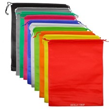 Pack of 10 Travel Shoe Bags, Portable Travel Non-Woven Shoe Packing Organizer...