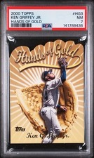 2000 Topps - Hands of Gold Ken Griffey Jr #HG3 PSA 7