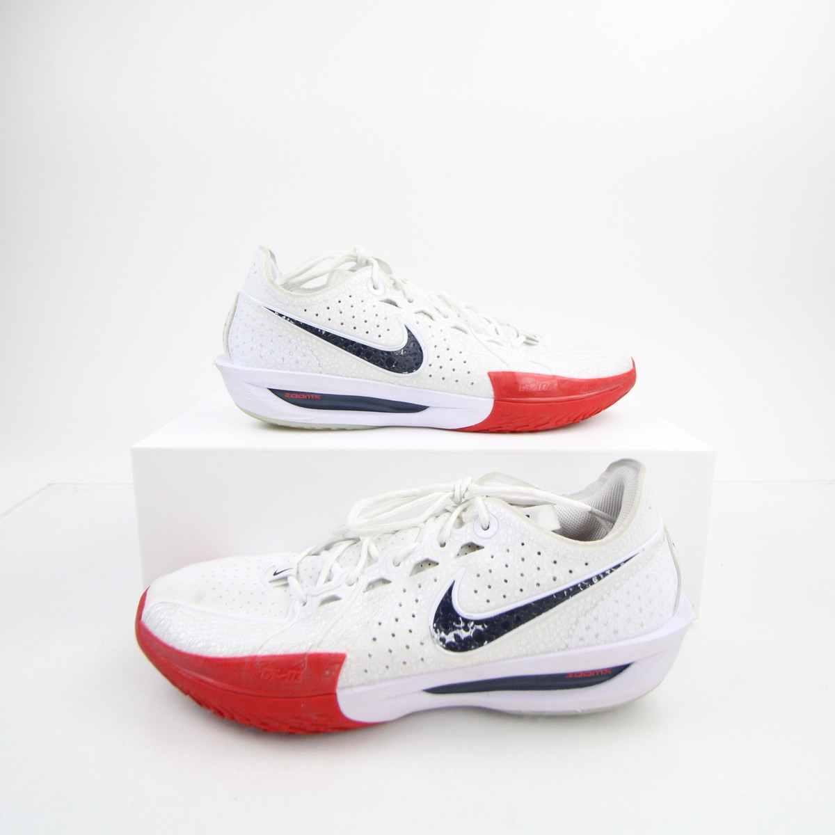 Nike GT Cut Basketball Shoe Men's White/Red Used | eBay