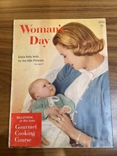 Woman's Day Magazine July 1957 Vintage Grace Kelly  Princess Caroline