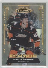 2021-22 Upper Deck Stature Rookies Photo Variant 8/99 Simon Benoit #112 1e15