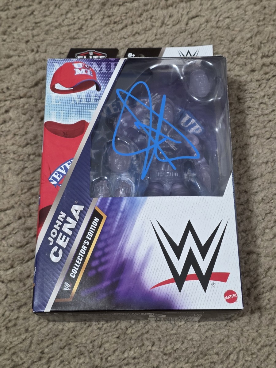 WWE Autograph John Cena Collectors Edition Elite Invisible Figure