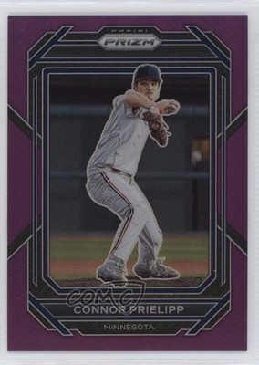2023 Panini Prizm Purple Prizm 76/99 Connor Prielipp #71 2qw