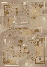 10x13 Milliken Ivory Area Rug Autumn Twill Sandstone - Aprx 10' 9" x 13' 2"