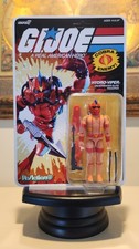 G.I. Joe Super7 ReAction  Hydro-Viper O-Ring 3.75  Figure MOC. Unpunched...