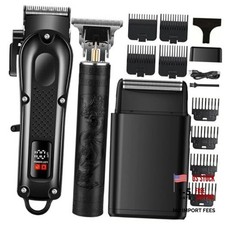 Hair Clippers Set for Men, Hair Clippers  Trimmers  Electric Foil Shaver,