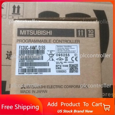FX3UC-64MT/DSS New Mitsubishi Programmable Controllers in box Free Shipping