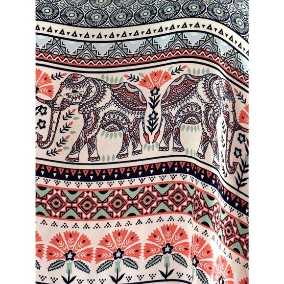 Torrid Plus 3X Statement Boho Elephant Georgette … - image 2