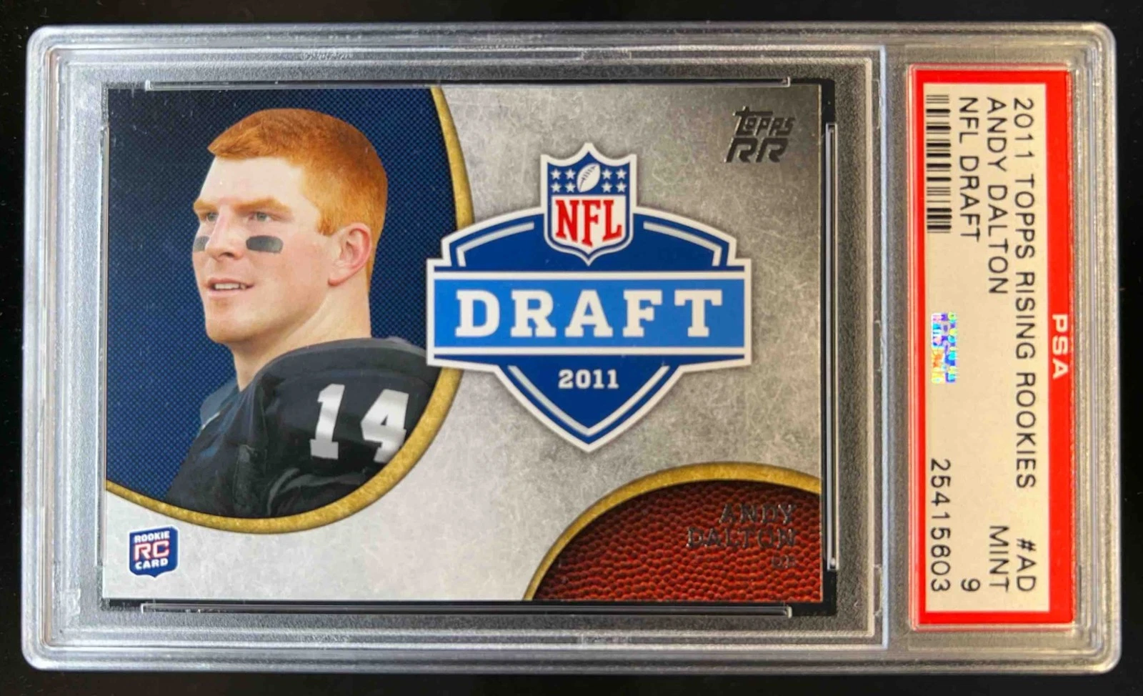 Andy Dalton Topps Rising Rookies NFL Draft #AD Base