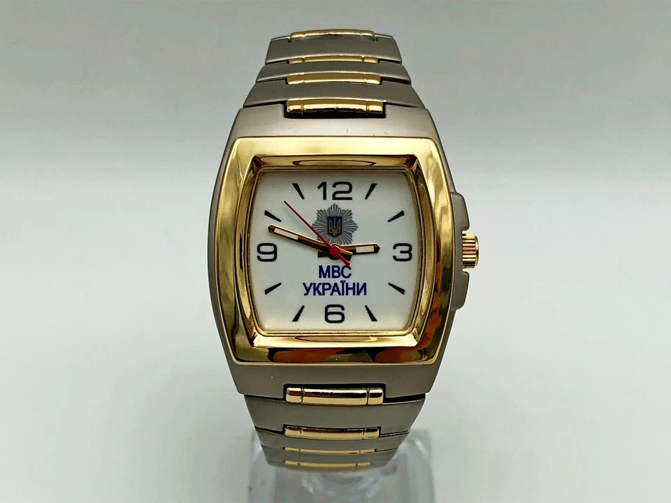 Reloj Pulsera Omax Cuarzo Japón Reloj Vintage Ministerio Interior Ucrania Foto 3 de 4