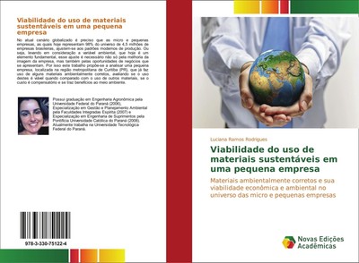 Luciana Ramos Rodrigues | Viabilidade do uso de materiais sustentáveis em uma...
