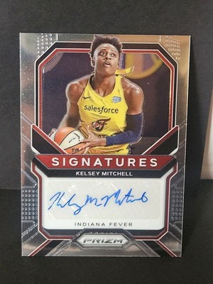 2021 Panini Prizm WNBA #SG-KML Kelsey Mitchell Signatures